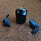 Беруші для сну, роботи, подорожей універсальні Silenta ProPlugs Black, 3 гребеня, фото 9