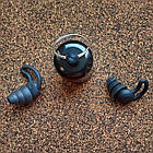 Беруші для сну, роботи, подорожей універсальні Silenta ProPlugs Black, 3 гребеня, фото 3