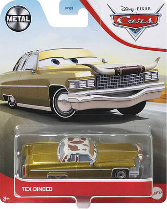 Тачки : Тих Самотньо (Disney and Pixar Cars Tex Dіnoco) від Mattel, фото 2