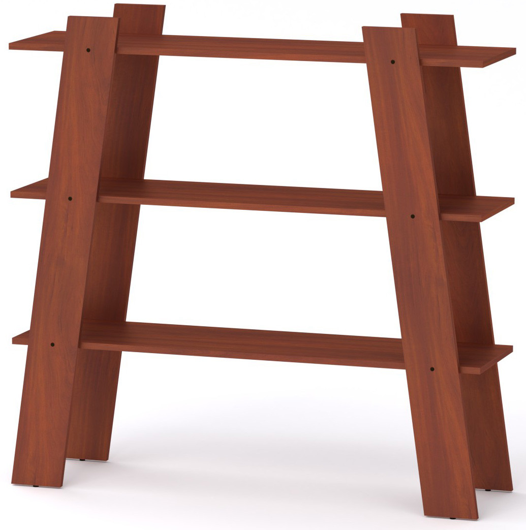 Полиця настінна Компанит П-28 Яблуня (120х33, 2х117, 2 см), фото 1