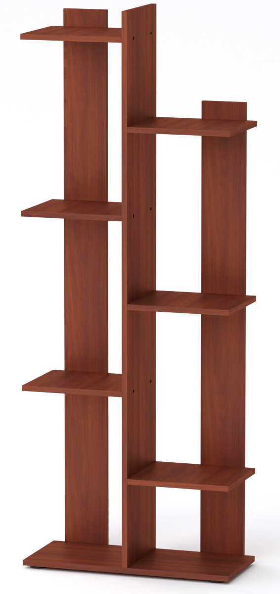 Полиця настінна Компанит П-29 Яблуня (61,7х27,6х160,7 см), фото 1