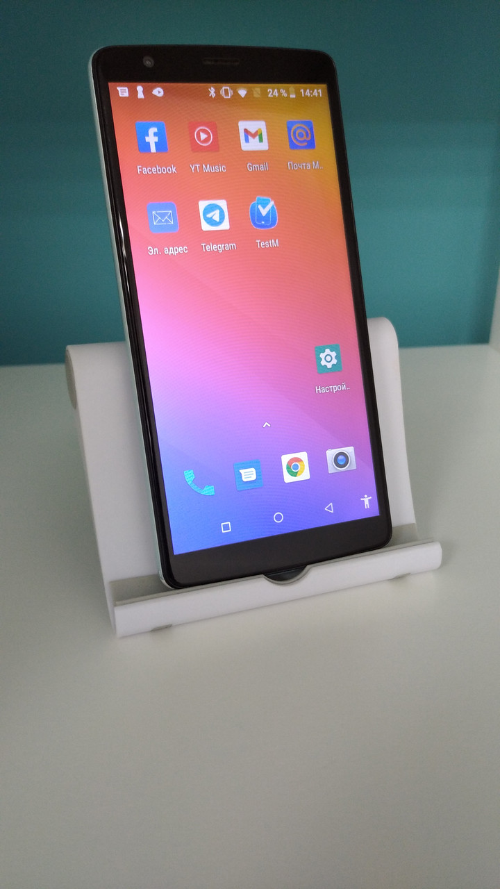 БО Смартфон Blackview A20 1/8gb блакитний