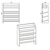 Тумба для взуття Компанит ТО 9 Вільха, фото 2