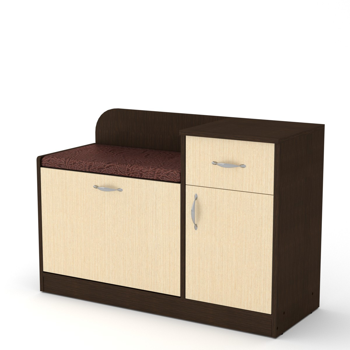 Тумба для зуття Компаніт ТО 4 Венге, фото 1