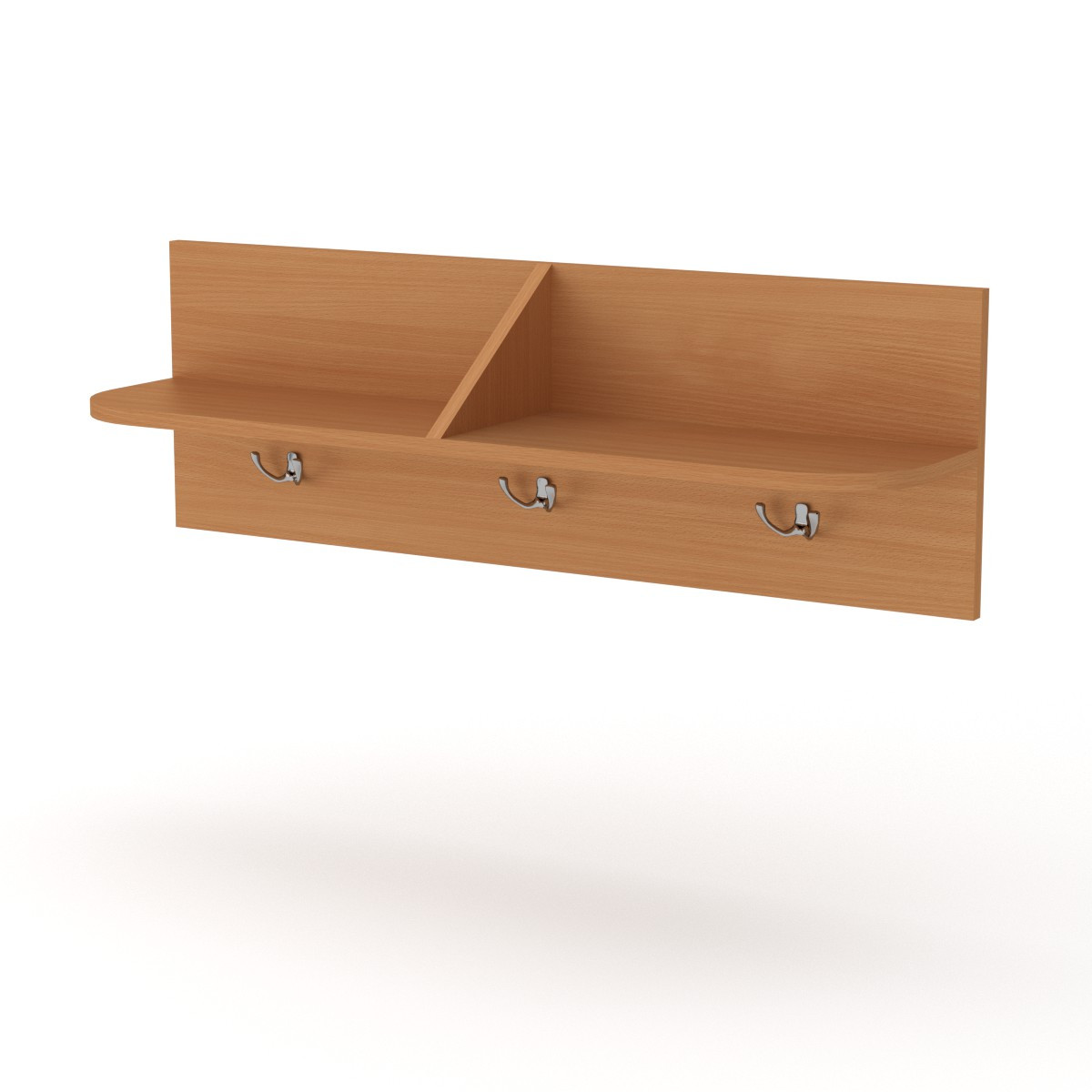 Настінна вішалка Компанит В 3 Бук, фото 1