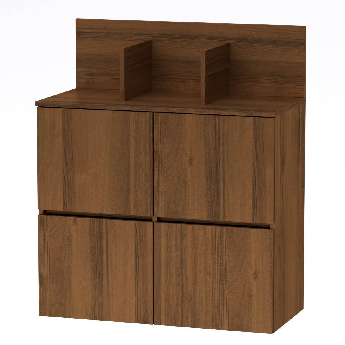 Тумба навісна МГ-5 Компаніт Горіх екко (85,2х40х100,4 см), фото 1