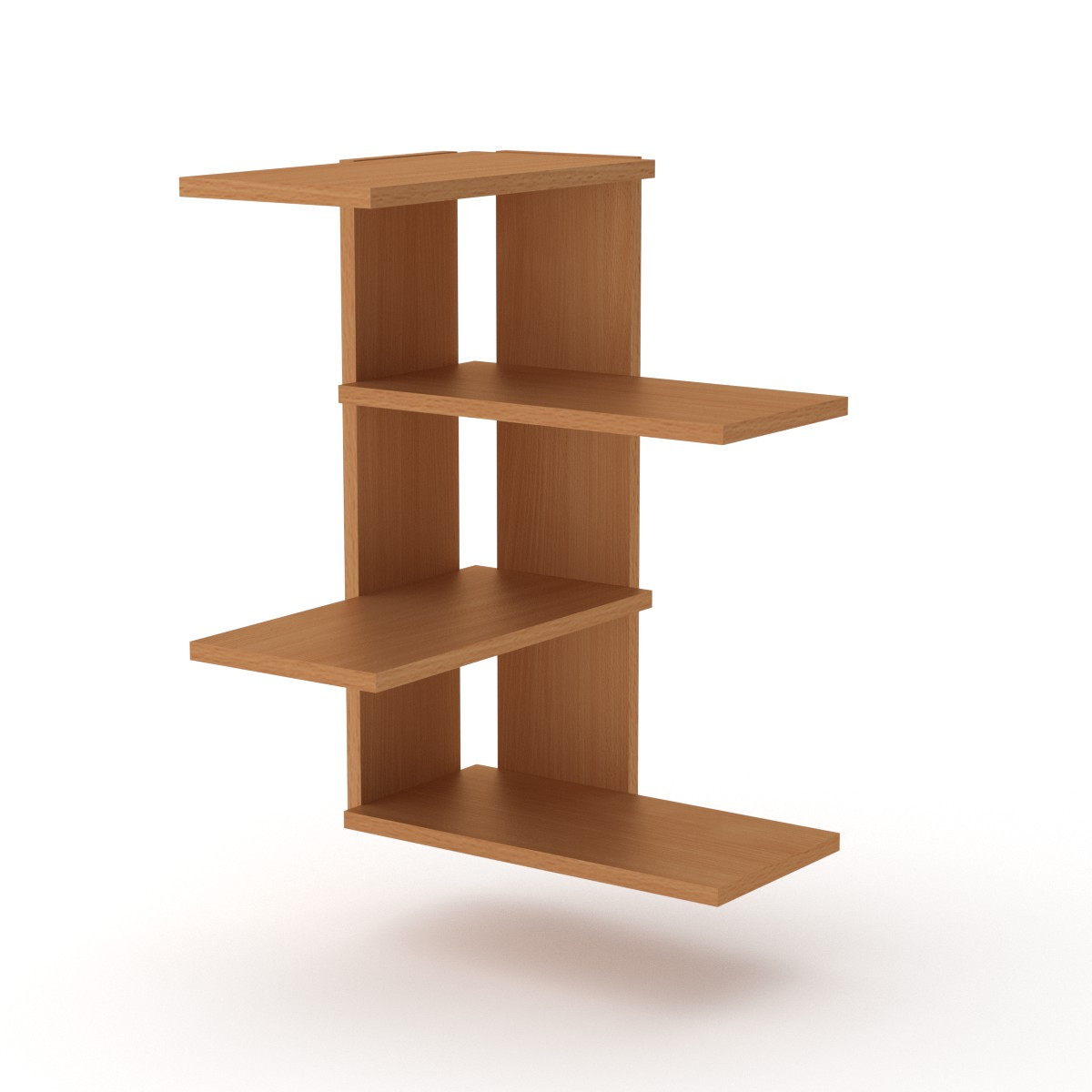 Полиця настінна П 17 Компанит Бук, фото 1