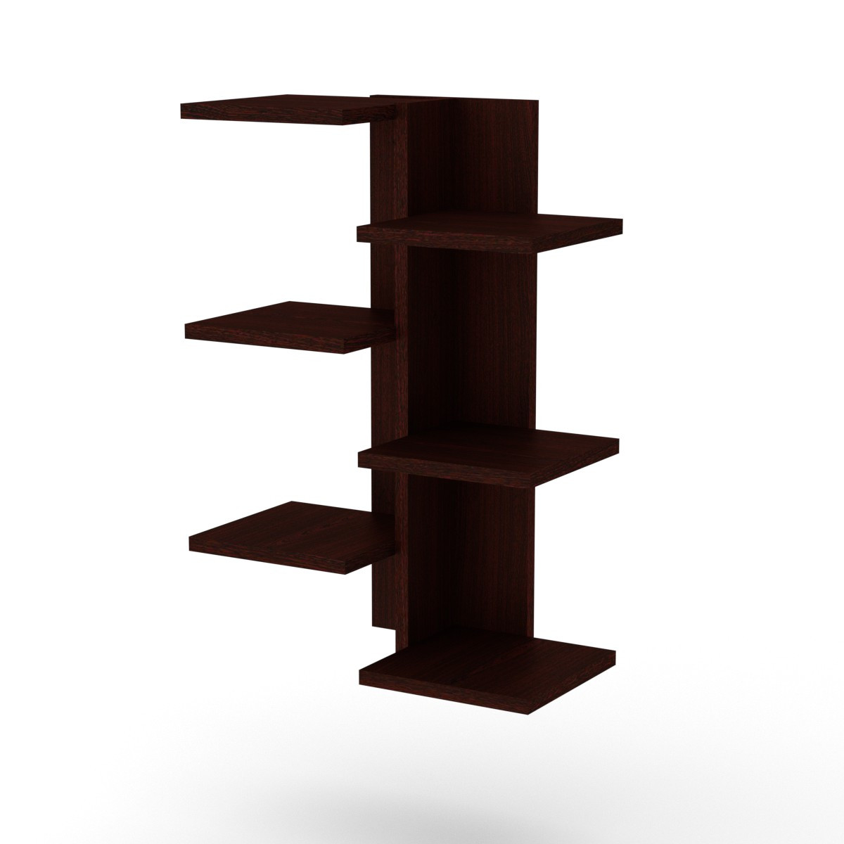 Полиця настінна П 16 Компанит Махонь, фото 1