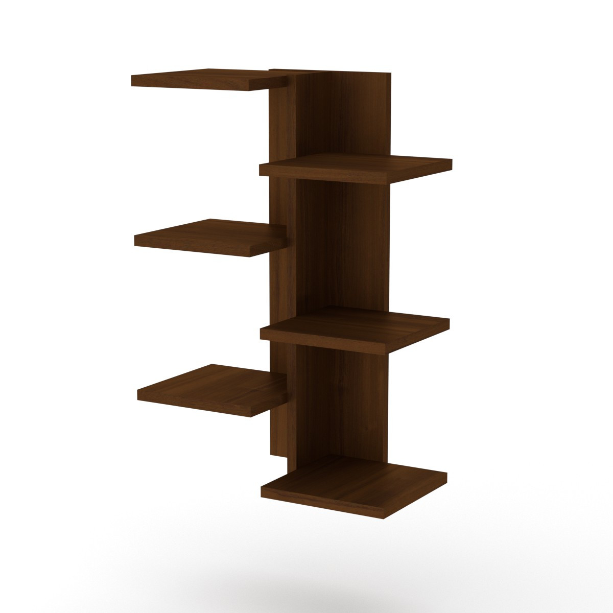 Полиця настінна П 16 Компанит Горіх Екко, фото 1