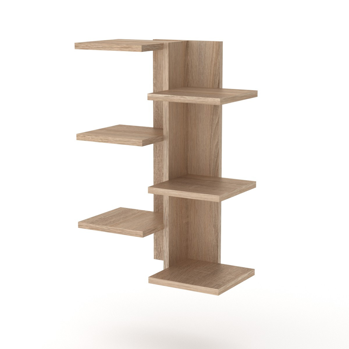 Полиця настінна П 16 Компанит Дуб Сонома, фото 1