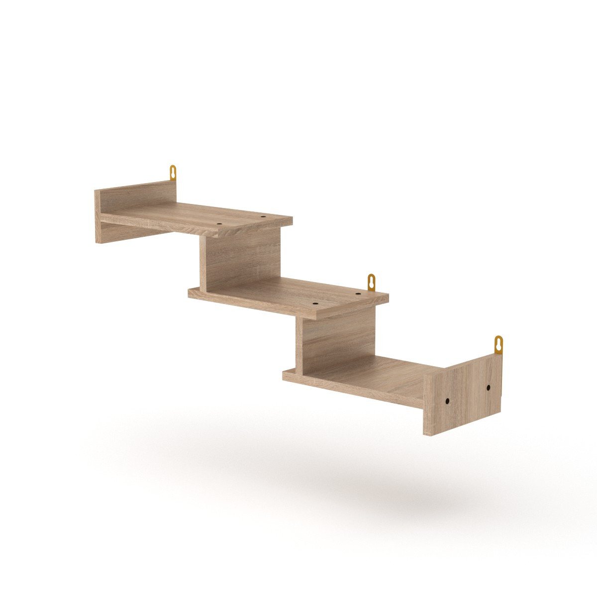 Полиця настінна П 14 Компанит Дуб Сонома, фото 1