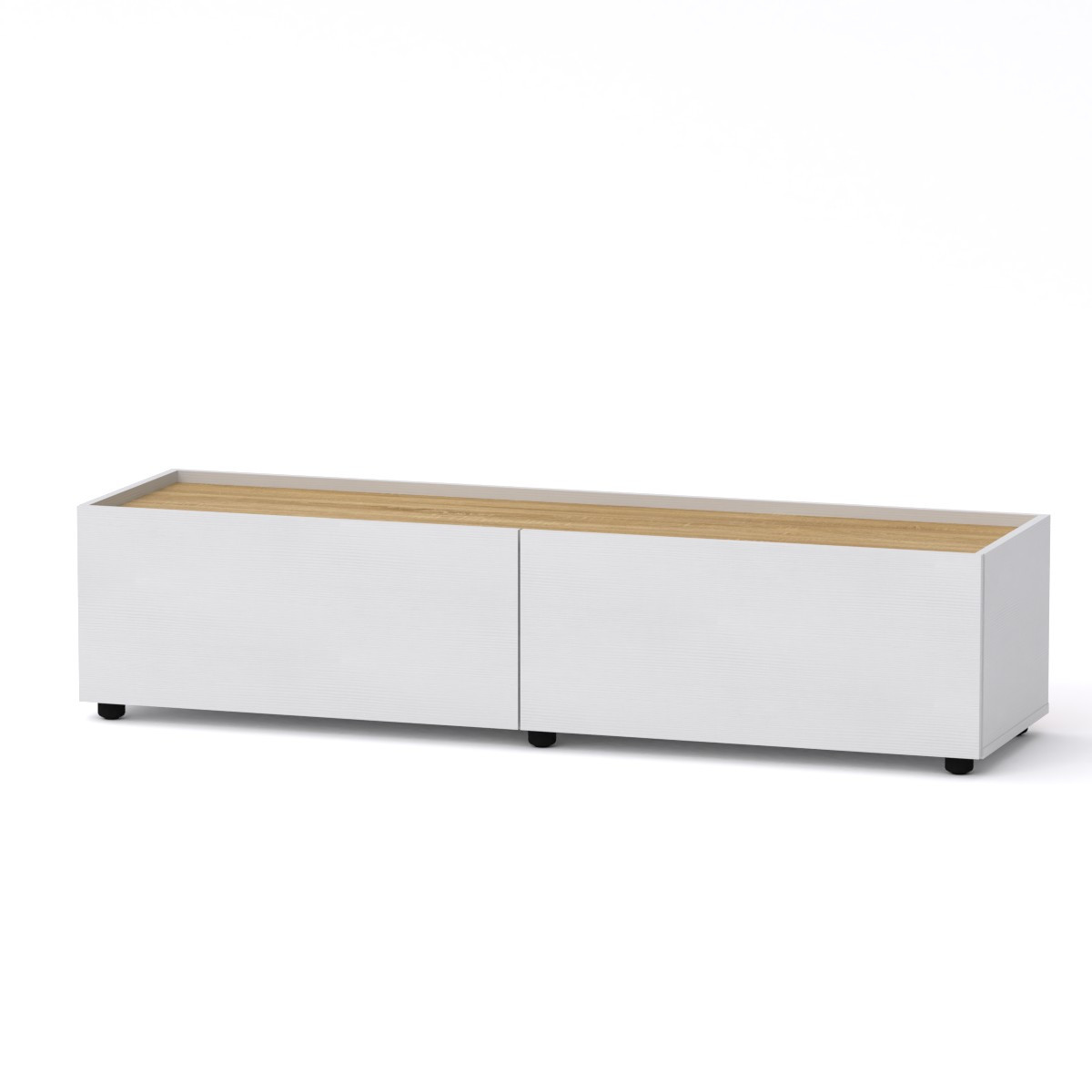 Тумба під ТВ МГ-6 Компаніт Дуб КОМБІ (150х42х35 см), фото 1