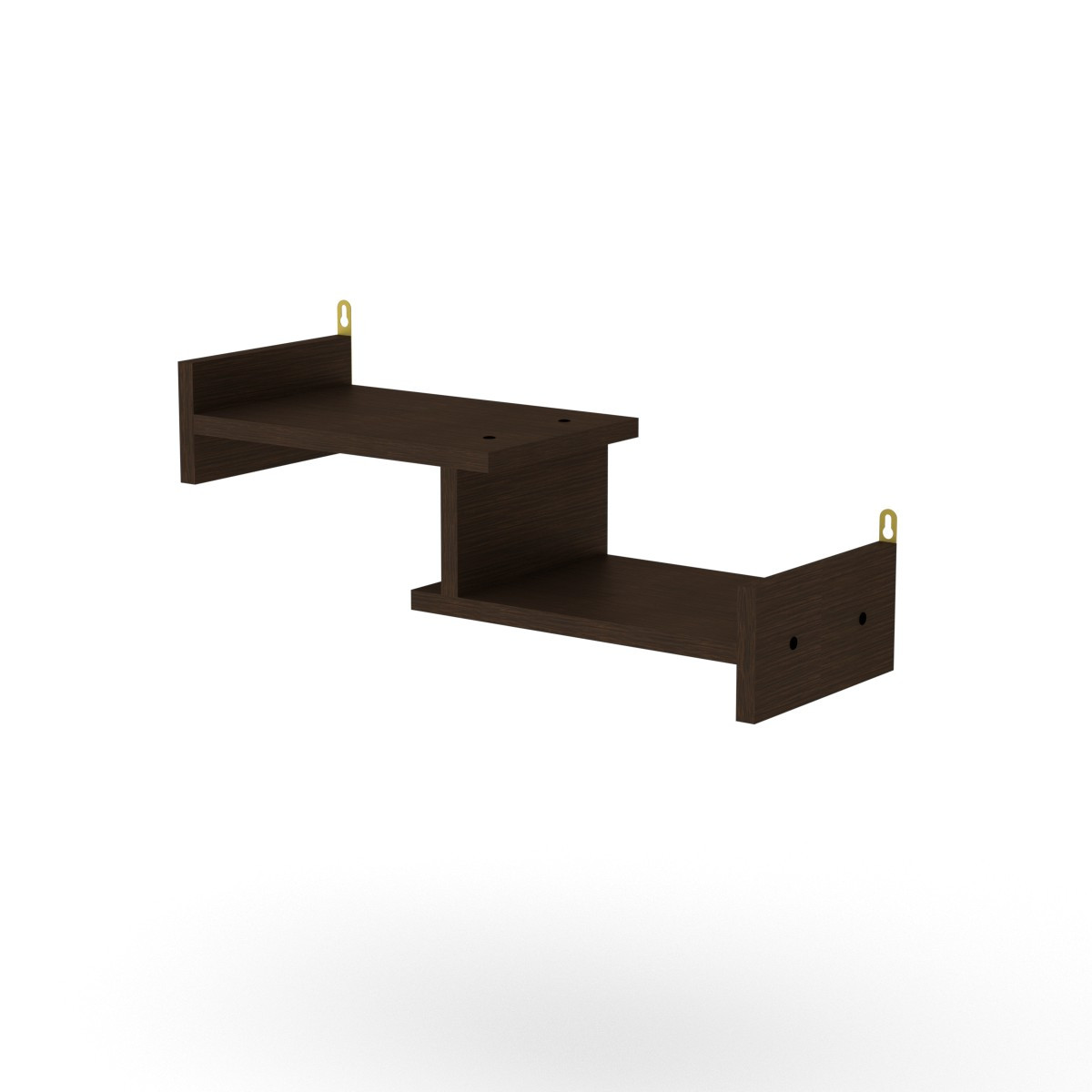 Полиця настінна П 13 Компанит Венге, фото 1