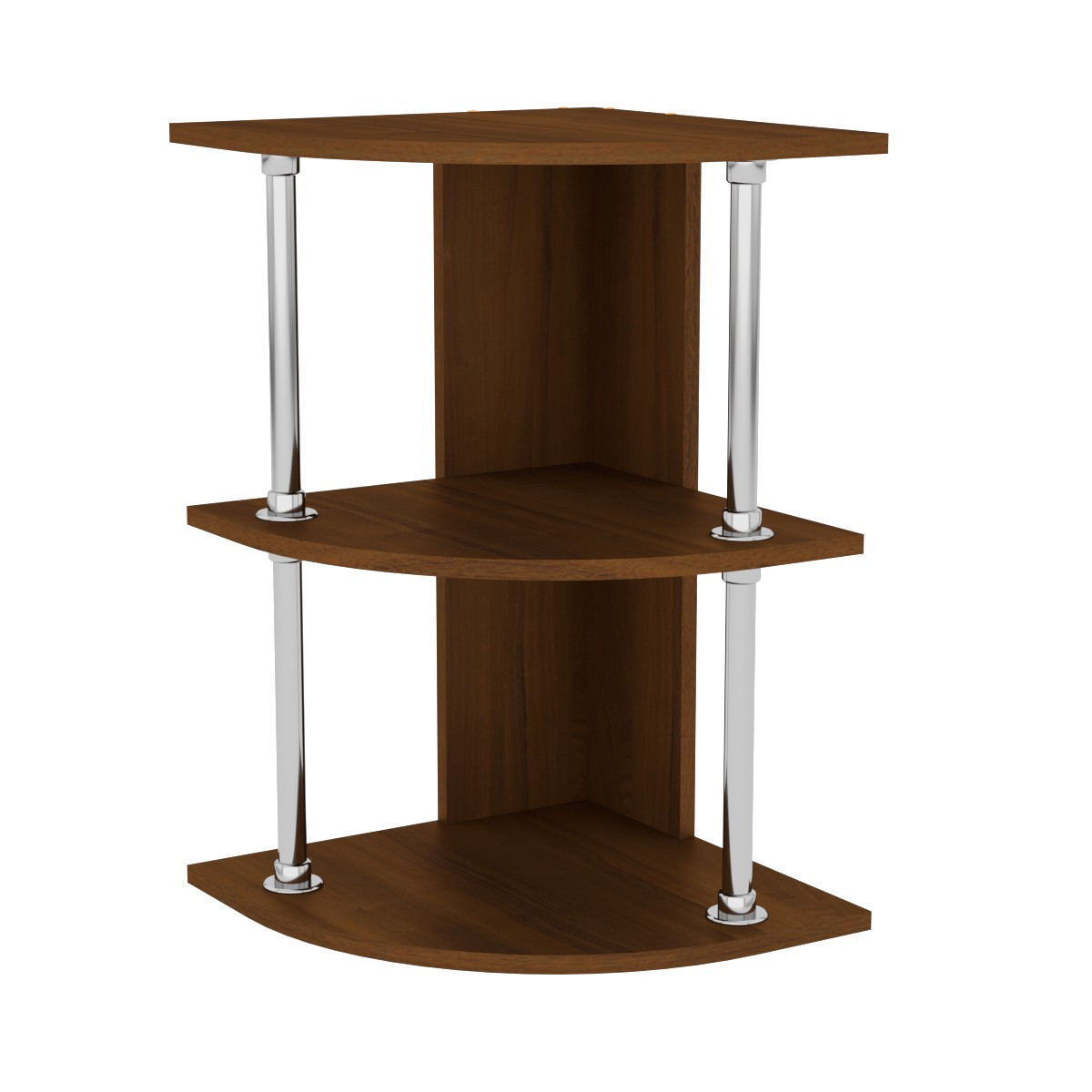 Настінна полиця Компанит П 10 Горіх Екко, фото 1