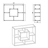 Полиця настінна Компанит П 7 Бук, фото 2