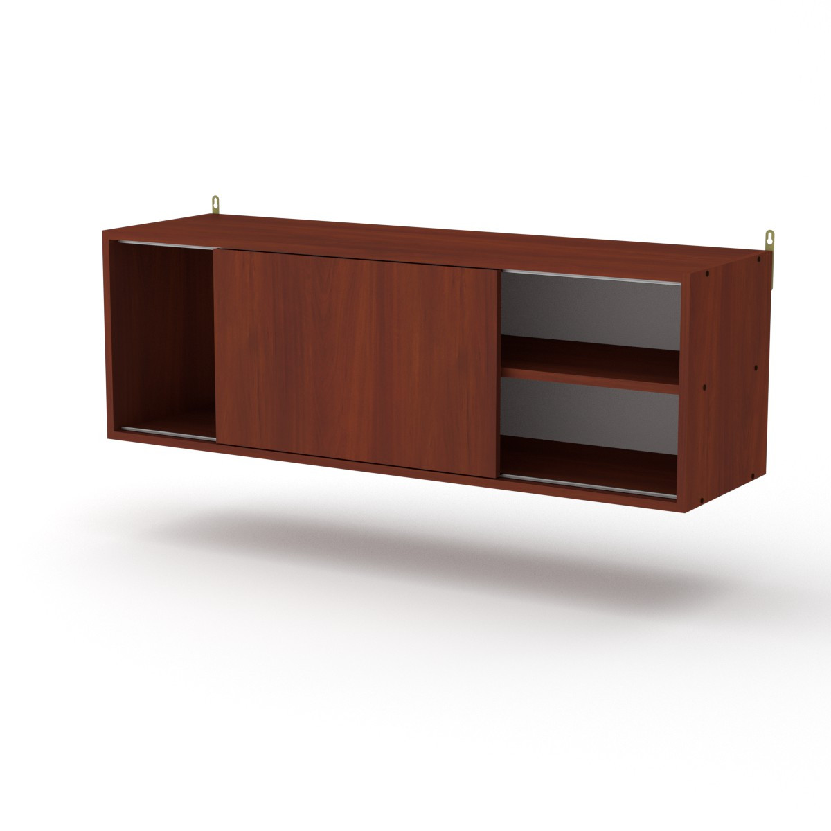 Полиця настінна Компанит П 4 Яблуня, фото 1