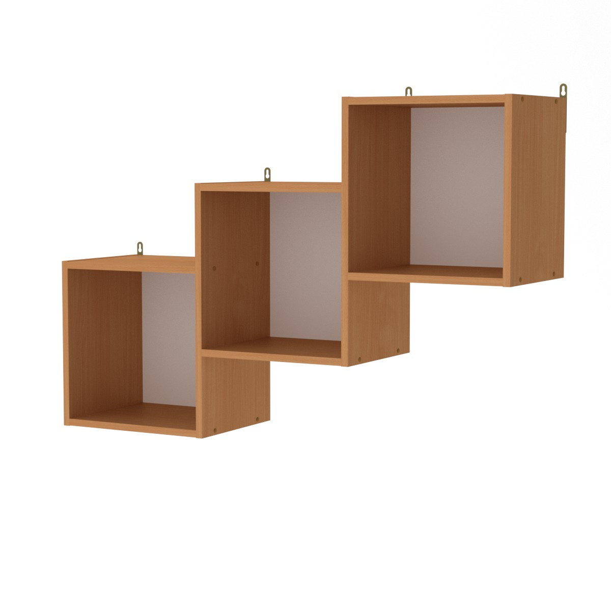 Полиця настінна Компанит П 3 Бук, фото 1