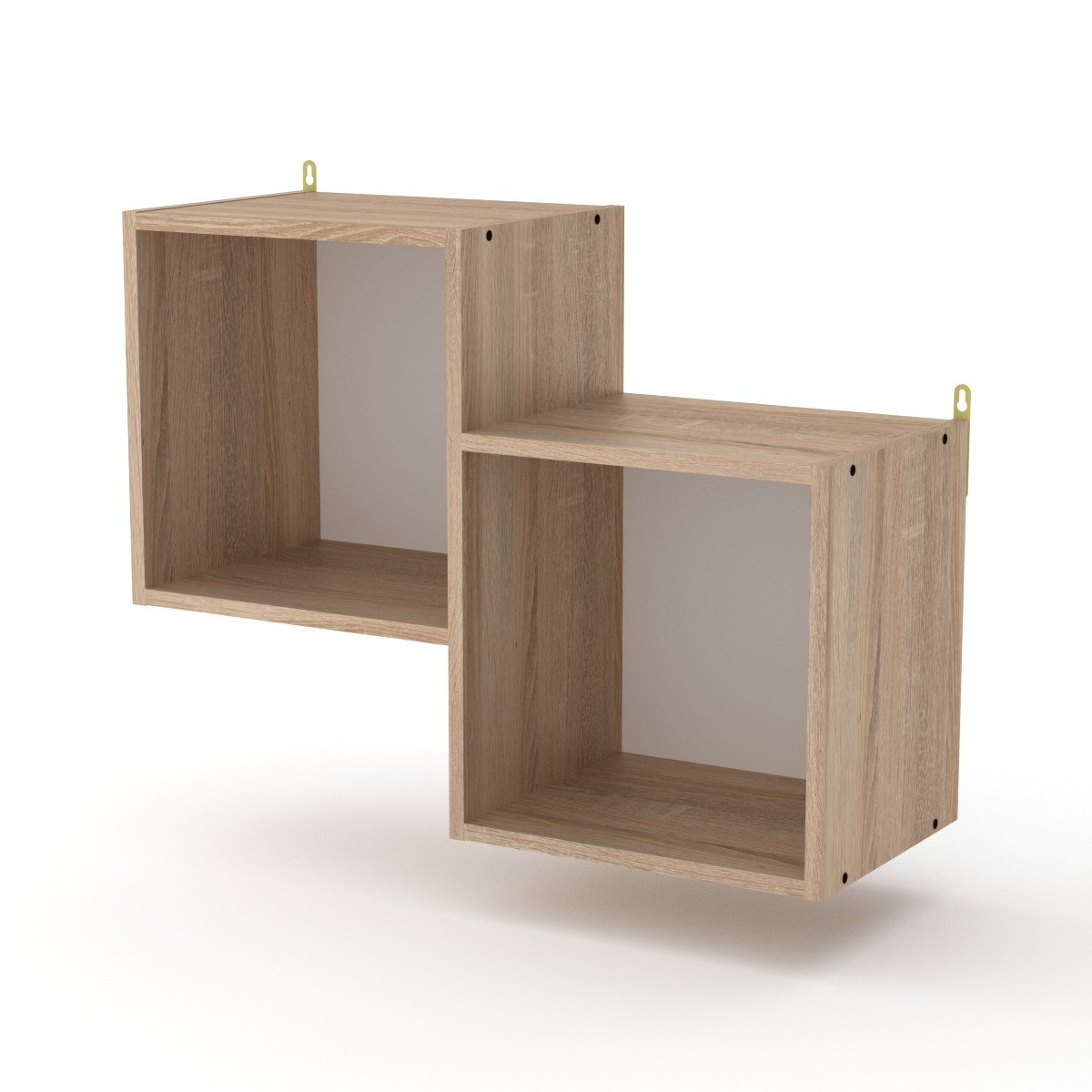 Настінна полиця Компанит П 2 Дуб Сонома, фото 1