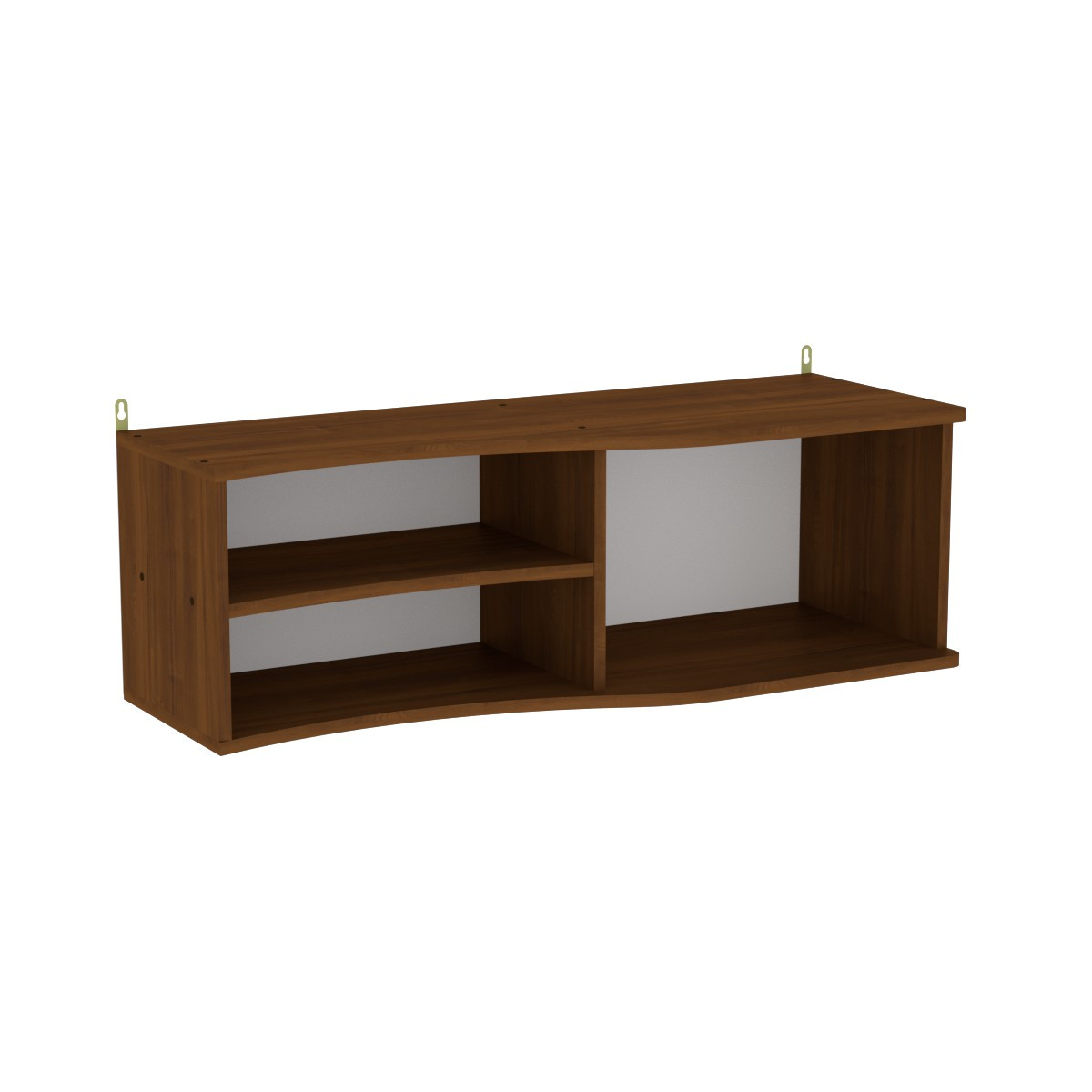 Полиця настінна Компанит П 1 Горіх Екко, фото 1