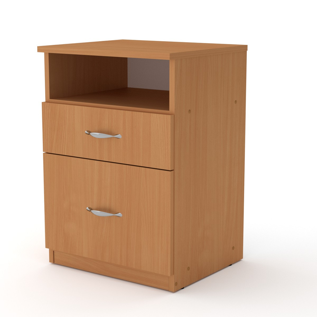 Тумбочка льонка Компаніт ПКТ 4 Бук, фото 1