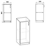 Тумба Компаніт КШ 18 Вільха, фото 2