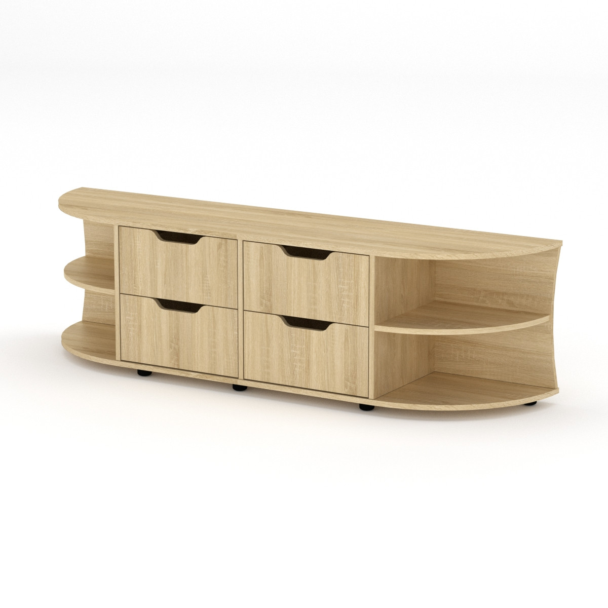 Тумба під ТВ Одеса Компанит Дуб сонома, фото 1