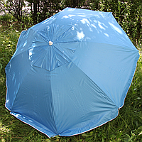 Пляжний парасольку з клапаном антиветер і нахилом 2.2 м + анти-UV покриття