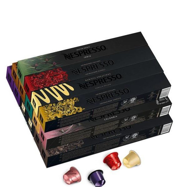 Набір кави в капсулах Nespresso БЕСТСЕЛЕР, 150 КАПСУЛ