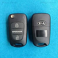 Корпус ключа Kia Sportage 2/3 кнопки лезвие TOY40