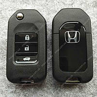Корпус выкидного ключ Хонда 3 кнопки