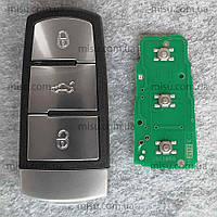 Cмарт ключ Volkswagen Passat B6 3C B7 Magotan CC 3 кнопки 3C0959752BA ID48 433Mhz