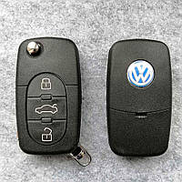 Ключ Volkswagen 3 кнопки лезвие HU66 2032