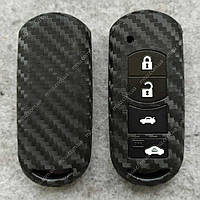 Mazda чехол ключа 4 кнопки багажник 2, 3, СХ-7, СХ-9