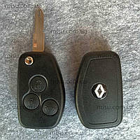 Корпус ключа выкидной Renault Dacia 3 кнопки лезвие NE73