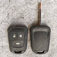 Корпус ключа Opel Astra J Chevrolet Camaro Sonic Cruze Malibu Volt Spark Equinox 3 кнопки