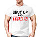 Футболка для бодибілдингу Shut ap and train (різні кольори), фото 6