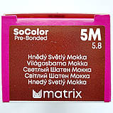 5M (світлий шотен мокко) Стійка крем-фарба для волосся Matrix SoColor Pre-Bonded,90ml, фото 2