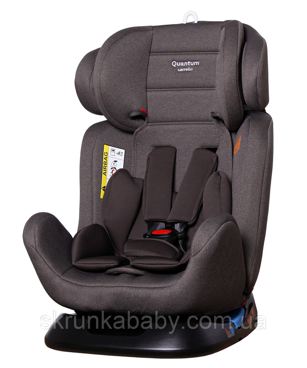 Автокрісло CARRELLO Quantum CRL-11803/2 Harbor Grey група 0+1+2+3 +направляючий ремінь, фото 1