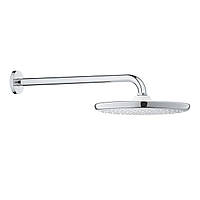 Верхний душ с кронштейном GROHE Tempesta 250 250мм латунный хром 26668000