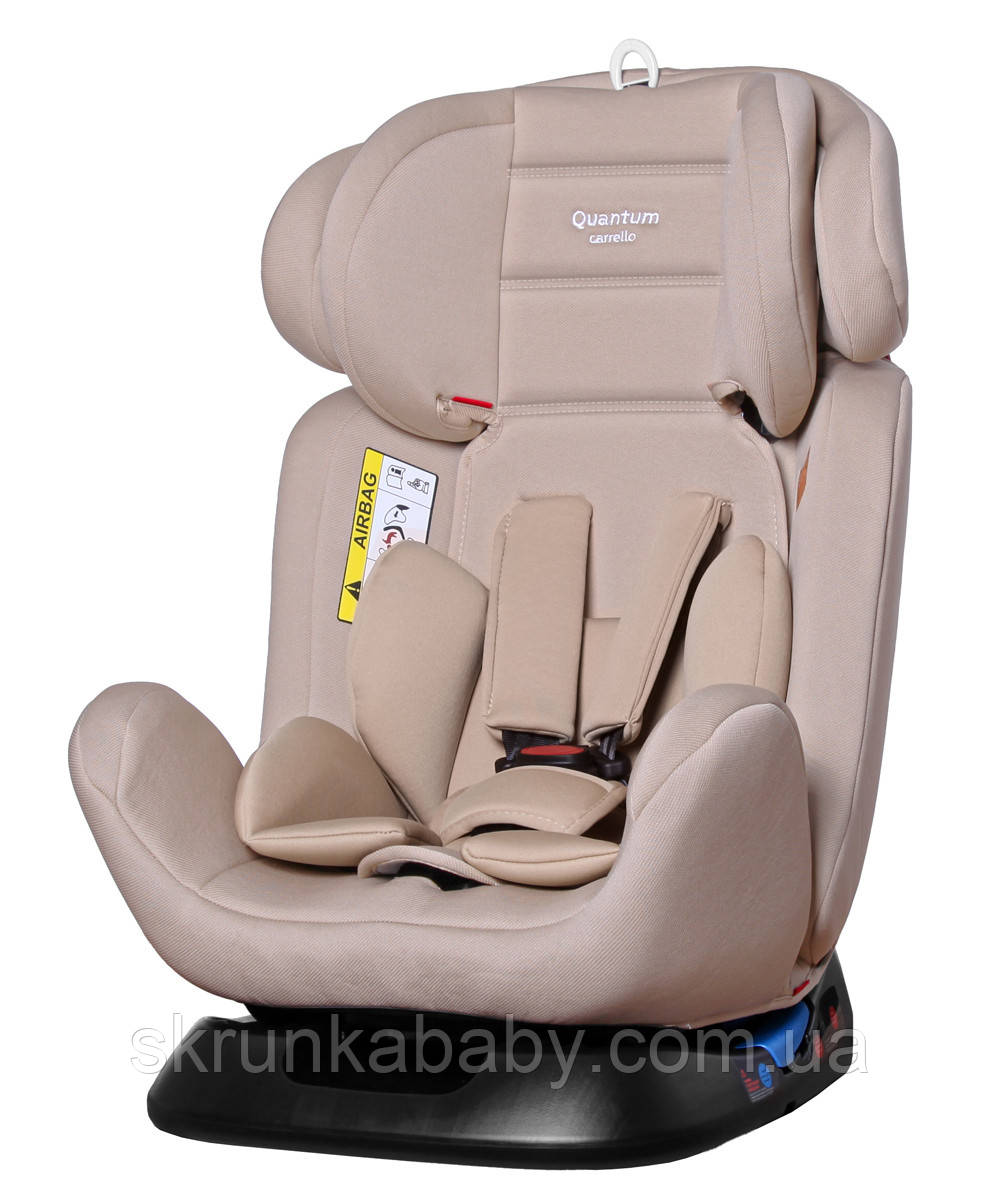 Автокрісло CARRELLO Quantum CRL-11803/2 Milange Beige група 0+1+2+3 +направляючий ремінь