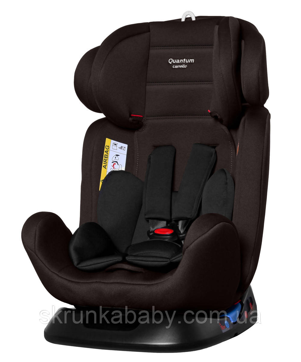 Автокрісло CARRELLO Quantum CRL-11803/2 Space Black група 0+1+2+3 +направляючий ремінь