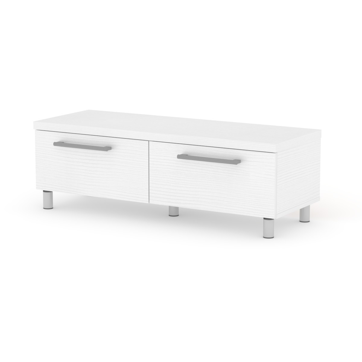 Тумба ТВ-2 МГ-2 Компанит білий, фото 1