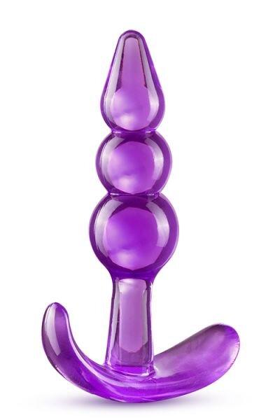 Анальна пробка ялинка B YOURS TRIPLE BEAD ANAL PLUG PURPLE