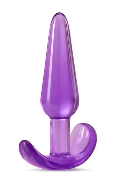 Конусоподібна анальна пробка B YOURS SLIM ANAL PLUG PURPLE 2,5 см