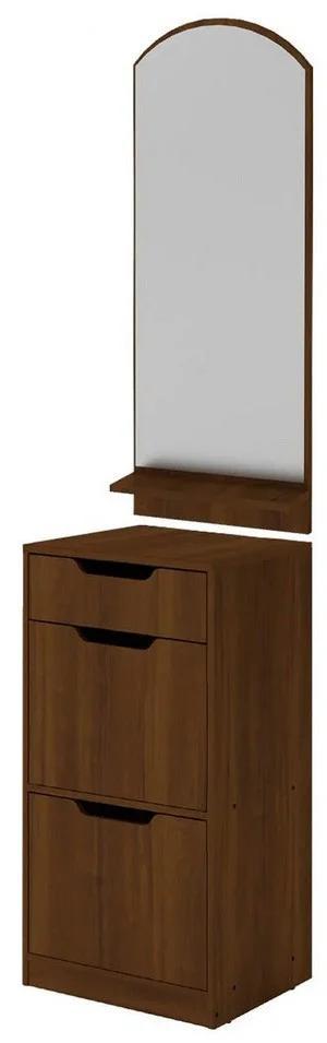 Передпокій Комплект ТО-11 Дзеркало-3 Горіх екко, фото 1