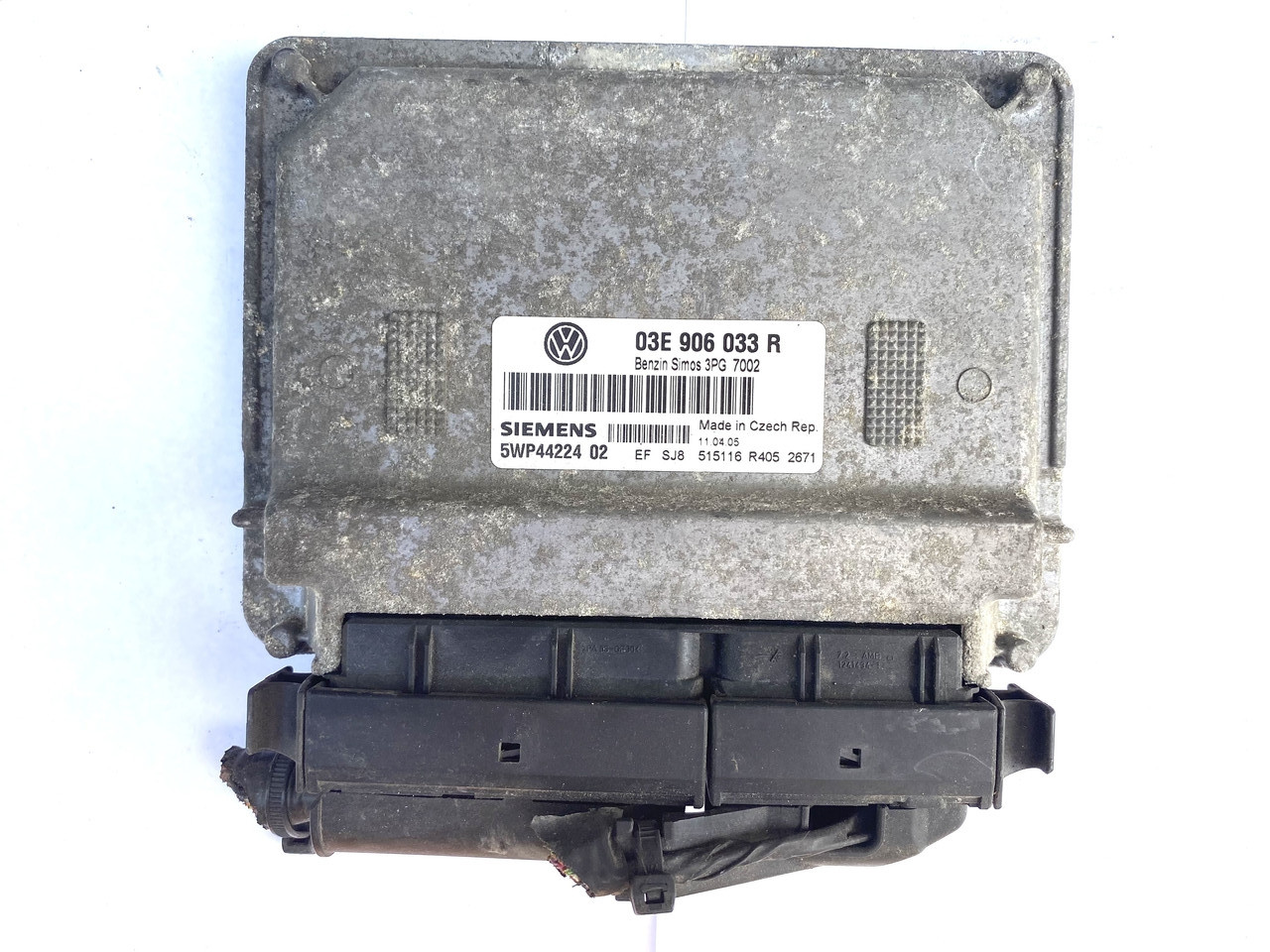 Блок керування 03E906033R benzin Simos 3PG 7002 5WP4422402 Simens, фото 1