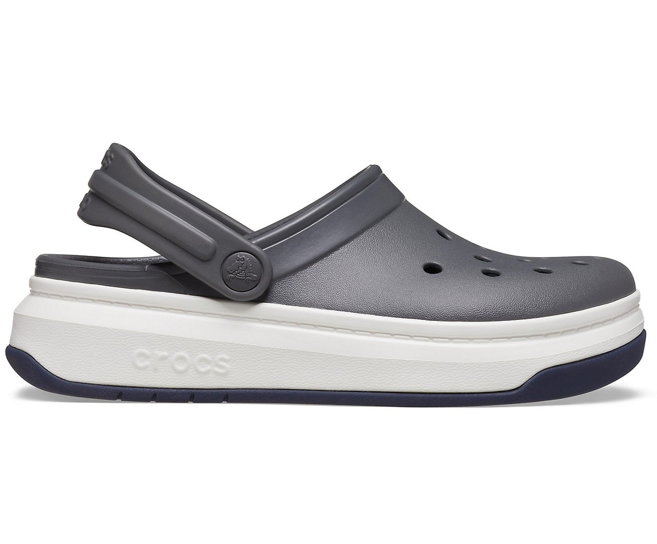 Сабо Crocs Full Force Clog 39 р 25-25.5 см M7/W9 Світло сірі Slate Grey 206122