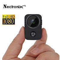 Мини камера с датчиком движения, ночным виденьем и записью на карту памяти Nectronix MD29, FullHD 1080P, до 30