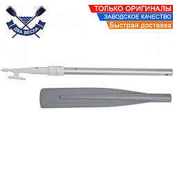 Телескопічне весло багор з відпірним гаком розбірне весло від 80 до 180 см алюміній Osculati 34.452.20