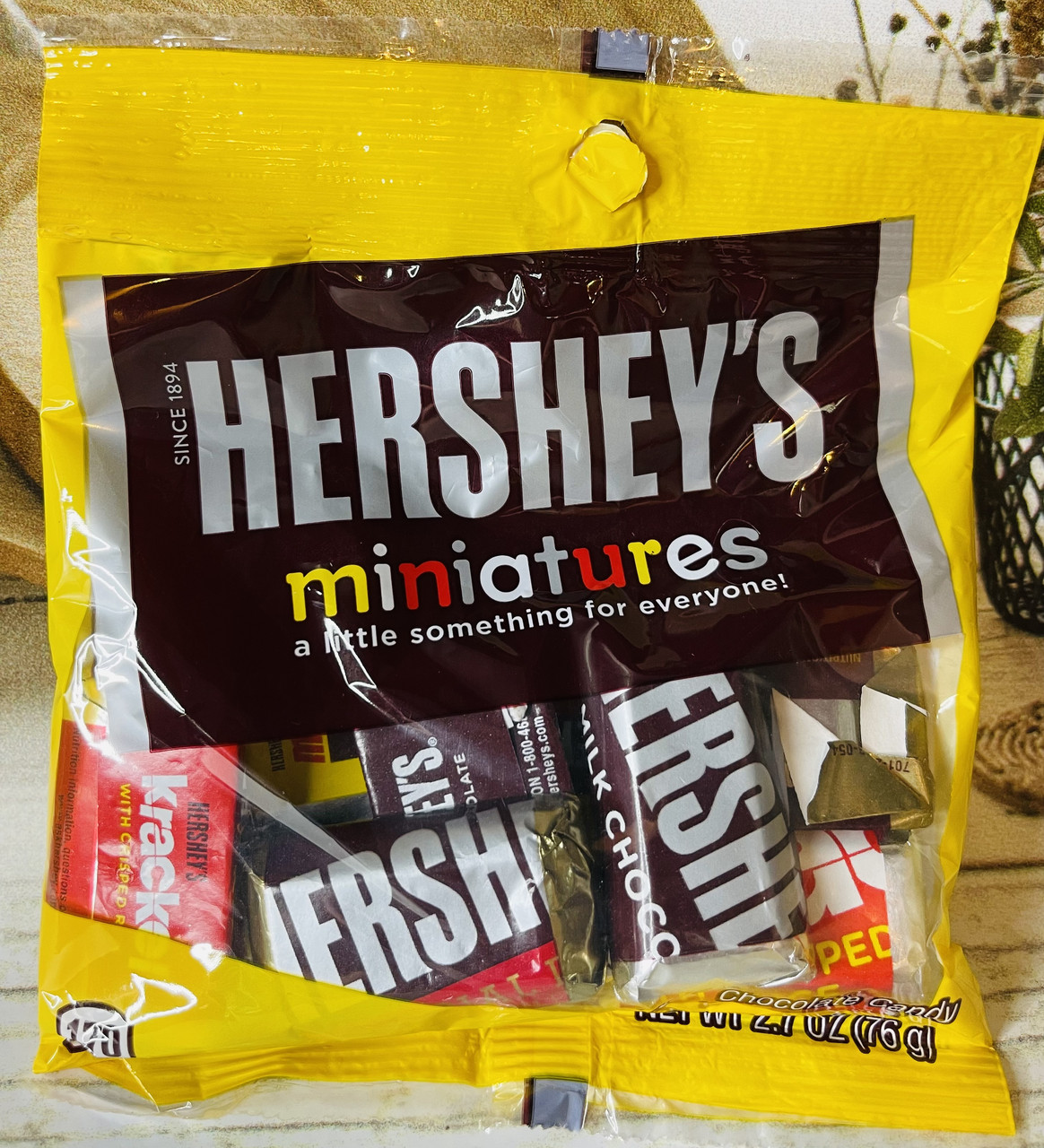 Цукерки Hershey's Miniatures мікс смаків